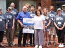 Teachers attending the Jeffrey B. Goldman, K3UDA, Teachers Institute Week expressed their gratitude to him over a lunch held outside ARRL Headquarters in Newington, CT.